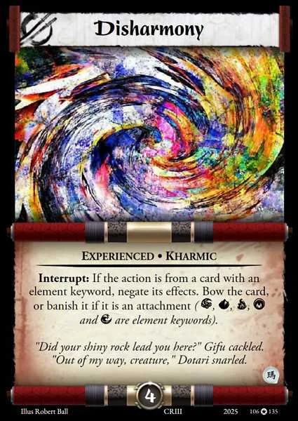 Disharmony