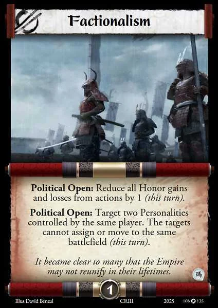 Factionalism