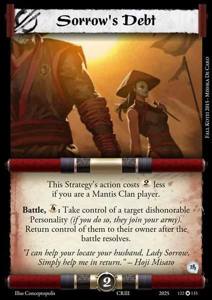 Sorrow's Debt