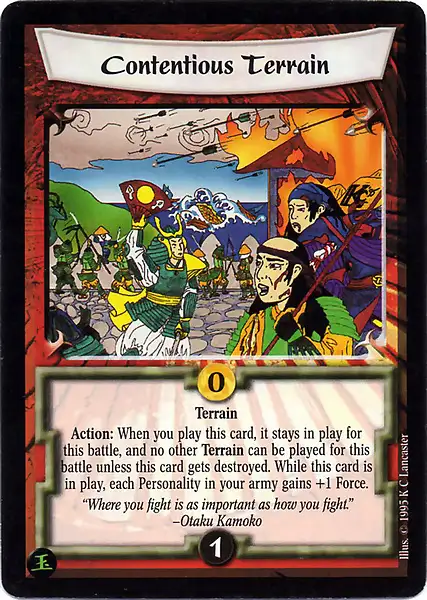 Contentious Terrain