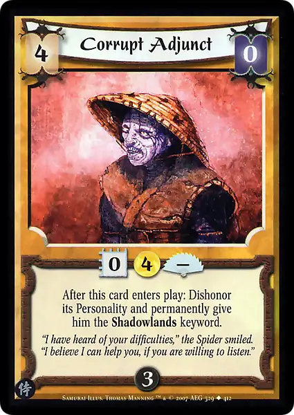 Corrupt Adjunct