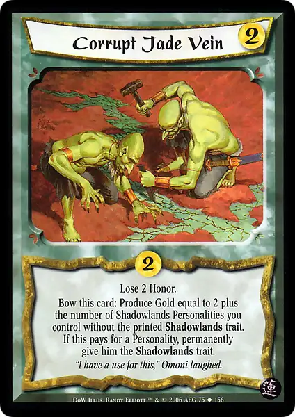 Corrupt Jade Vein