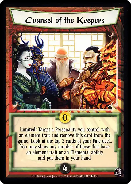 Counsel of the Keepers