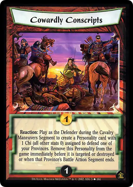 Cowardly Conscripts