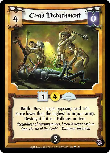 Crab Detachment