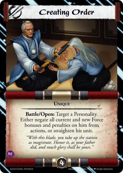 Creating Order