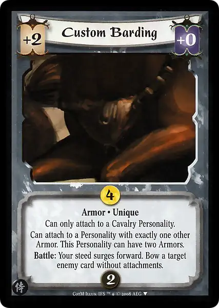 Custom Barding