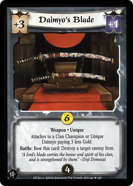 Daimyo's Blade