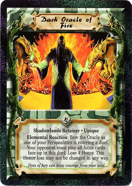 Dark Oracle of Fire