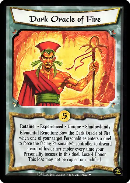 Dark Oracle of Fire • Experienced