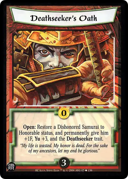 Deathseeker's Oath