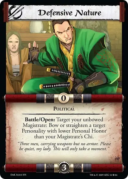 Defensive Nature