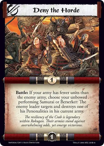 Deny the Horde