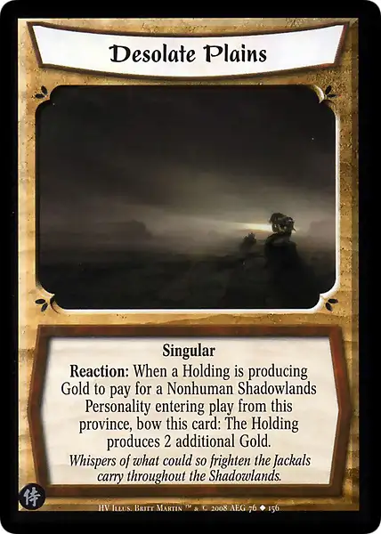 Desolate Plains