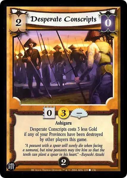 Desperate Conscripts