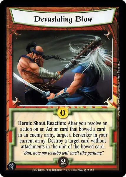 Devastating Blow