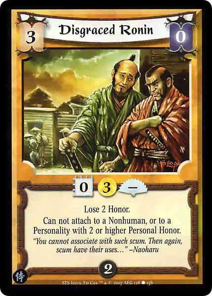 Disgraced Ronin