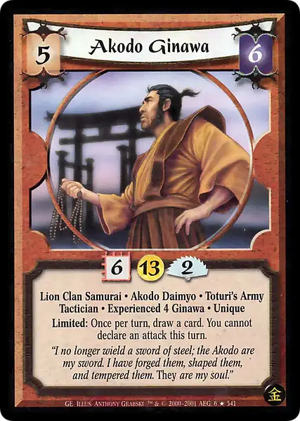 Akodo Ginawa • Experienced 4