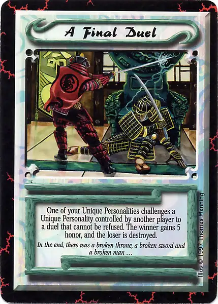 A Final Duel