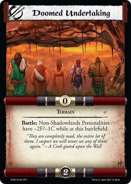 Doomed Undertaking