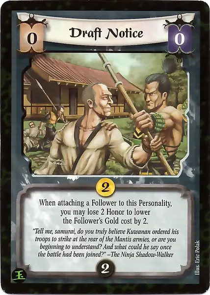 Draft Notice