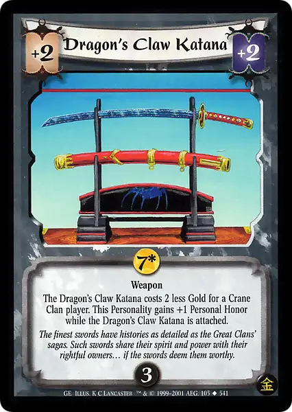 Dragon's Claw Katana