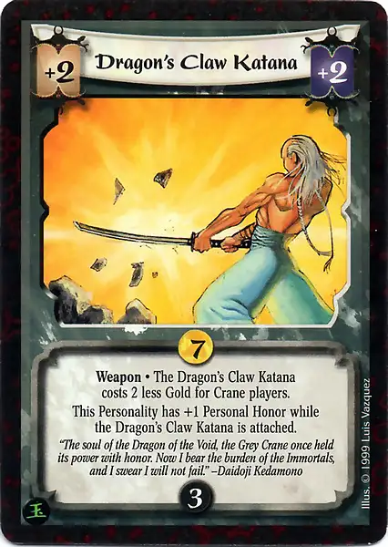 Dragon's Claw Katana