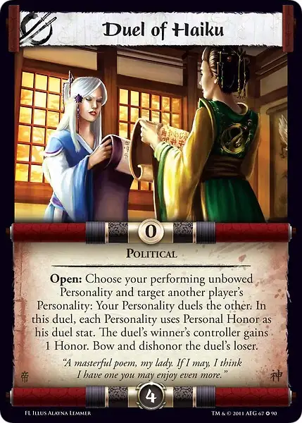 Duel of Haiku
