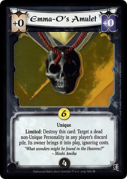 Emma-O's Amulet