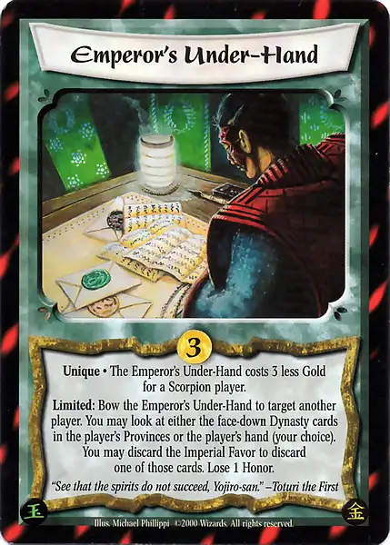 Emperor's Under-Hand