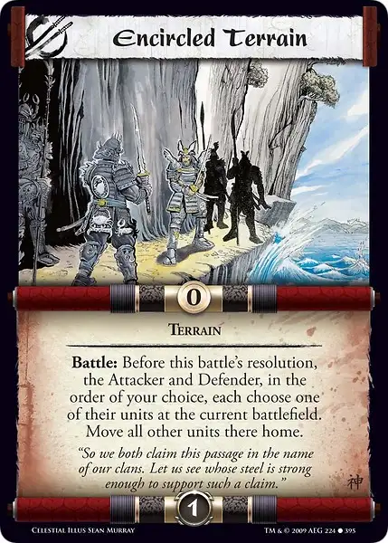 Encircled Terrain