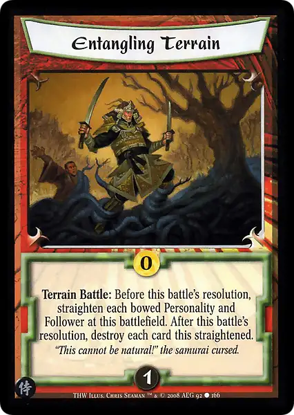 Entangling Terrain