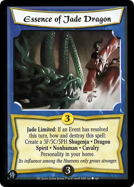 Essence of Jade Dragon