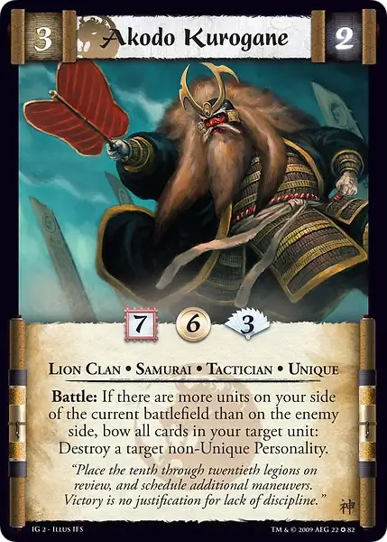 Akodo Kurogane