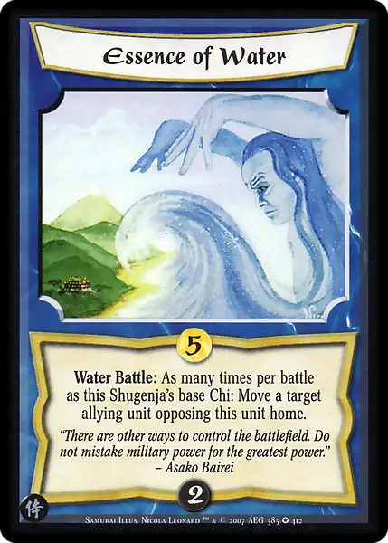 Essence of Water
