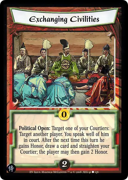 Exchanging Civilities