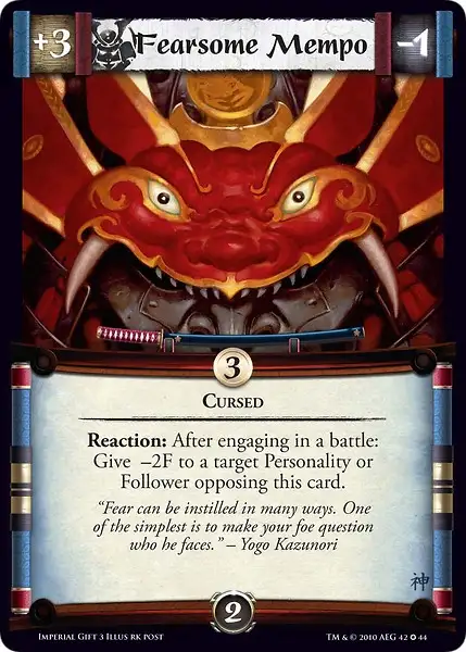 Fearsome Mempo