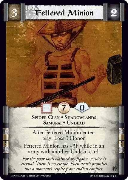 Fettered Minion