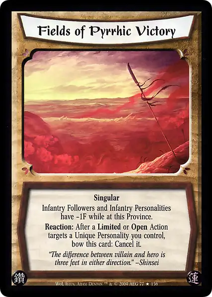 Fields of Pyrrhic Victory
