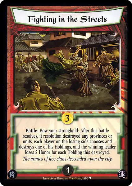 Fighting in the Streets