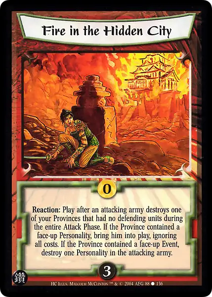 Fire in the Hidden City