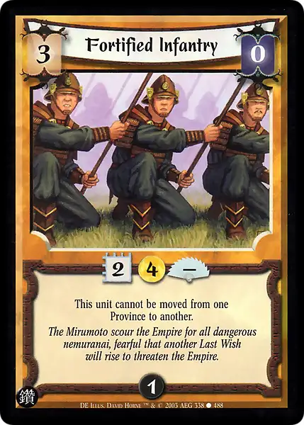Fortified Infantry