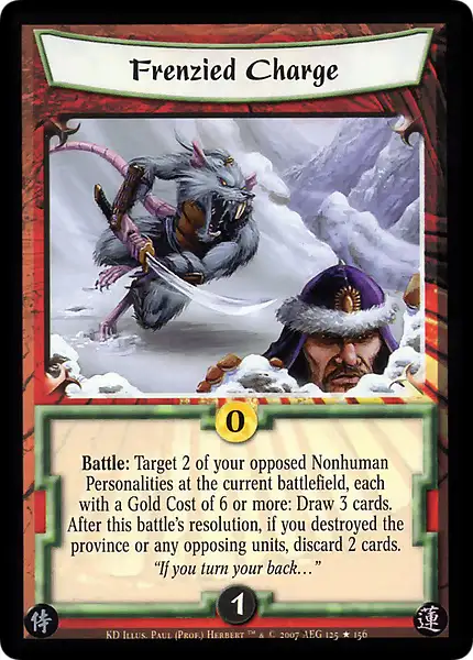 Frenzied Charge