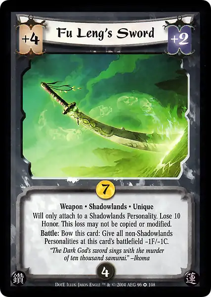 Fu Leng's Sword