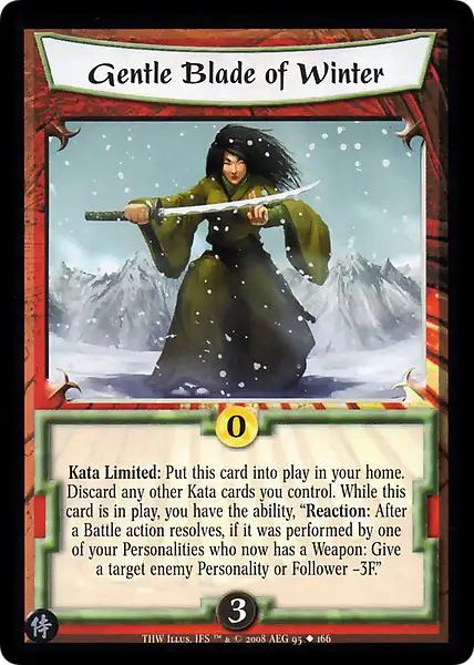 Gentle Blade of Winter