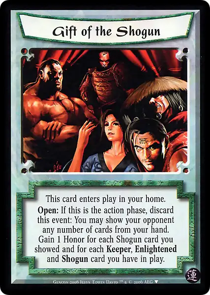 Gift of the Shogun
