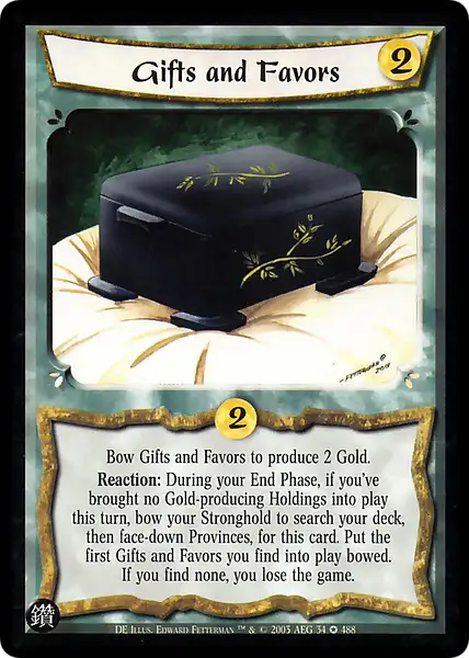 Gifts and Favors
