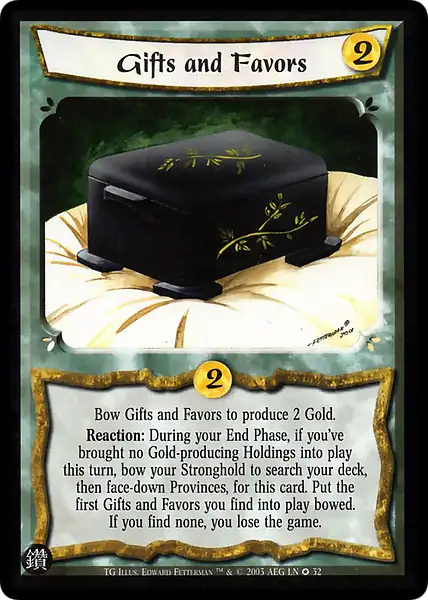 Gifts and Favors