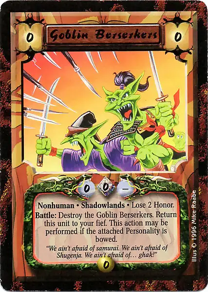 Goblin Berserkers