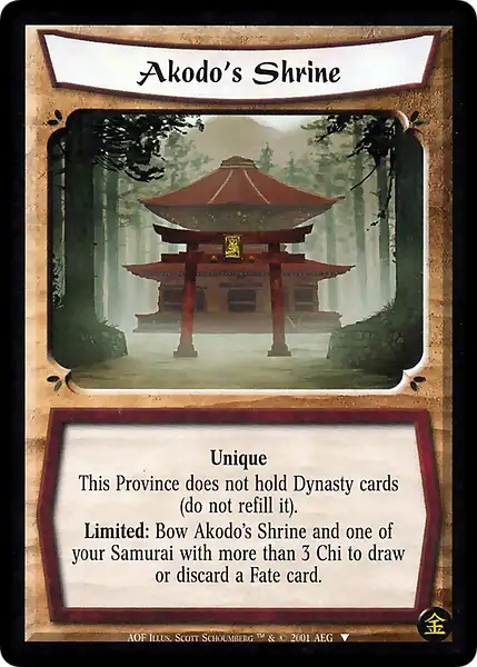 Akodo's Shrine